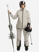 Горнолыжная куртка женская Jack Wolfskin Flowline Pro 2L Ins Jkt W A64888-A0056 L Бежевая (4064886548892) - изображение 3