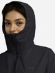 Спортивная ветровка с капюшоном женская Jack Wolfskin Pamir Jkt W A65092-6000 S Черная (4064886545853) - изображение 4