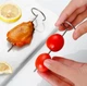 Металеві шампури для аерогриля / духовки / мультипечі Skewers кухонні шпажки для шашлику / барбекю / гриля / м'яса / овочів, 9.2 см, 10 шт, сріблясті (104291461) - зображення 2