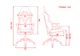 Кресло для геймеров DXRacer Valkyrie OH/VB03/NA (чёрное/желтые вставки) (62174) - изображение 4