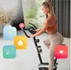 Велотренажер домашний Zipro Beat RS до 120 кг с системой магнитного сопротивления Черный с белым - изображение 4