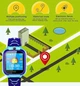 Детские смарт-часы Q10 с SIM-картой, прослушиванием, GPS-трекером и камерой Умные часы-телефон для мальчика Синий - изображение 9