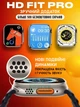 Смарт-часы 49 мм дисплей, Bluetooth 5.0, звонки, пульс/давление/SpO₂, спортивные режимы, IP67, экран 1.9″, до 2–3 дней работы, черный - изображение 5