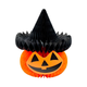 Бумажная Подвесная Фигура 3D Тыква В Шляпе Halloween Оранжевый - изображение 1
