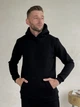 Оверсайз мужское худи черное Merlini Видони 110001321 размер L/XL - изображение 1