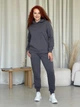 Женские спортивные штаны серые Merlini Сансиро 600001303 размер 4XL/5XL - изображение 3