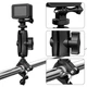Шарнирный крепеж для экшн-камер Insta360 GoPro, диаметр 8-36 мм, резьба 1/4 дюйма (B8BF71A4EF9D) - изображение 2
