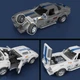 Коллекционная машинка-конструктор Mattel Brick Shop Hot Wheels Elite Corvette Grand Sport 918 деталей (JGR31) - изображение 5
