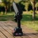 Пила цепная с 2 аккумуляторами 48V и шиной 6 дюймов в кейсе Mini Electric Chain Saw, беспроводная аккумуляторная мини-пила для обрезки веток и деревьев, электропила для сада и дачи Черная, MEP-48 - изображение 1