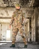 Тактичний костюм Softshell 511 Mission Мультикам водозахисний з наколінниками та липучками M - зображення 1