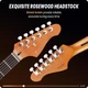 Электрогитара Fesley FST1000 BK (чехол, ремень, кабель, медиаторы, ключи) - изображение 6