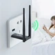 USB усилитель WIFI сигнала, до 300 Мбит/с / Репитер wifi на usb / Двухканальный ретранслятор вайфай - изображение 5