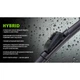 Щетка стеклоочистителя (дворник) 350мм гибридные HYBRID VOIN, VH-14350 - изображение 3