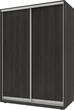 Шкаф-купе двухдверный Matro (LuxeStudio) ДСП/ДСП 140x60x240 см Морское дерево (14155535-926) - изображение 1