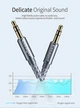 Кабель аудио Essager 3.5mm Aux mini Jack male-male 0.5 м Dark Gray (EYP35-DYB0G) - изображение 4