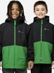 Подростковая зимняя куртка для мальчика Jack Wolfskin Iceland 3In1 Jacket K 1610081_E0206 164 см Черный, зеленый (4064886600583) - изображение 1