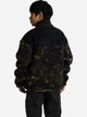Подростковая теплая флисовая толстовка для мальчика Jack Wolfskin Teen Aop Fleece K A65312_T0322 152 см Коричневая с черным (4064886515238) - изображение 2