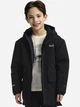 Подростковая зимняя куртка для мальчика Jack Wolfskin Canvey Jkt Kids A65314_6000 152 см Черная (4064886551649) - изображение 1