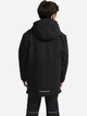Подростковая зимняя куртка для мальчика Jack Wolfskin Canvey Jkt Kids A65314_6000 152 см Черная (4064886551649) - изображение 2
