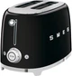 Тостер Smeg 50' Style Black TSF01BLEU (8017709187002) - изображение 2