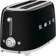 Тостер Smeg 50' Style Black TSF02BLEU (8017709190798) - изображение 2