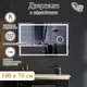 Дзеркало 100x70 см LED Touch Сенсор Фасадне підсвічування Антизапотівне Mixxus Premium QUADRO MR20-100x70 Anti-fog підігрів Скло 5 мм з Срібною амальгамою Алюмінієвий каркас Товщина 3 см (MP6622) - изображение 1