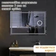 Дзеркало 120x80 см LED Touch Сенсор Фасадне підсвічування Діммер Антизапотівне Лінза Mixxus Premium QUADRO MR20-120x80 Підігрів Скло 5 мм з Срібною амальгамою Алюмінієвий каркас Товщина 3 см (MP6624) - изображение 3