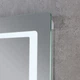 Дзеркало 70x50 см Антизапотівне LED Touch Сенсор Фасадне Підсвічування Діммер Mixxus Style MR13-70x50-REVERSE Скло 5 мм з Срібною амальгамою Алюмінієвий каркас Товщина 3 см (MI6665) - изображение 10