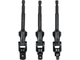 Uchwyt-adaptery nasadek YATO z 6-kąta - 1/4" na kwadrat - 1/4", 3/8", 1/2" L=125 mm Cr-V 3 szt (YT-04641) - obraz 2