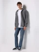 Толстовка на молнии мужская Colin's CL1075851ANM M Anthra Melange (8684112848259) - изображение 3