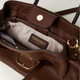Сумка крос-боді через плече жіноча з натуральної шкіри маленька Twinset Tote 242TD8231 11946 Коричнева (800070330397) - зображення 5