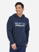 Худі утеплене чоловіче Patagonia P-6 Logo Uprisal Hoody 39622 NENA L Синє (800070209546) - зображення 1