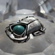 Министатуэтка Жук Скарабей Сріблення Бірюза Semantic Jewelry 3.0 x 2.5 x 0.5 см - зображення 11