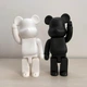 Статуэтка Bearbrick 400% White 28 см. Дизайнерская игрушка Беарбрик белый. Bearbrick 4912408 - изображение 2