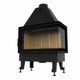 Камінна топка M-FIRE 80 кутова права (17kW) - изображение 4