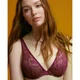 Бюстгальтер Thirdlove Feather Lace Plunge Bra - фуксія - 70Е - изображение 11