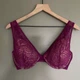 Бюстгальтер Thirdlove Feather Lace Plunge Bra - фуксія - 70Е - изображение 12