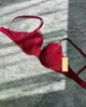 Бюстгальтер Thirdlove Luxe Lace Demi Bra 70D1/2 вишневый - изображение 4