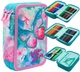 Потрійний розкладний пенал Colorino Jumper 3 Dreams F067654 з аксесуарами - изображение 6