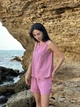 Жіночий літній комплект LUMIA (майка і шорти) COSY S-M Темно-рожевий (cosy4361304) - изображение 4