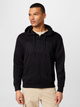 Bluza męska rozpinana streetwear z kapturem GAP 499917-06 L Czarna (1200046477661) - obraz 1