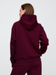 Bluza damska z kapturem ocieplana GAP 463506-02 XS Bordowa - obraz 2