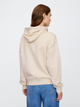 Bluza damska rozpinana streetwear polarowa GAP 678782-04 XXS Beżowa - obraz 2