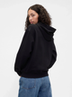 Bluza damska rozpinana streetwear polarowa GAP 678782-25 S Czarna - obraz 2
