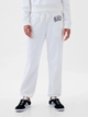 Spodnie dresowe damskie joggery GAP 889527-02 L-Regular Białe - obraz 1