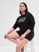 Bluza damska bez kaptura GAP 554936-10 XL Czarna (1200114469260) - obraz 3