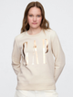 Bluza damska bez kaptura polarowa GAP 800444-01 S Beżowa - obraz 1