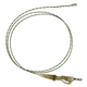 Оснащення коропове GC G.Carp Leadcore Safety Clip Leader 75см 50lb (3шт) Caмo Green - зображення 1