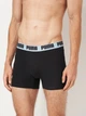 Набор трусов боксеров мужских хлопковых Puma Men Logo Print Boxers 2P 94712403 L 2 шт Light Blue (8720245967174) - изображение 2