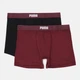 Набор трусов боксеров мужских хлопковых Puma Men Mesh Waistband Boxers 2P 94712601 XL 2 шт Black/Red (8720245966917) - изображение 1